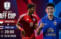 Dự đoán tỷ số Singapore vs Thái Lan, 20h00 ngày 15/8