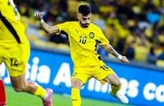 Sao Malaysia từng đá V.League cay đắng lỡ trận ĐT Việt Nam
