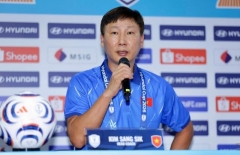 HLV Kim Sang Sik nói thẳng về khát vọng vô địch AFF Cup 2026