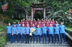 U20 Việt Nam có hành động đầy ý nghĩa trước hành trình châu Á