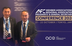 Chủ tịch VFF đến Nhật Bản dự hội nghị quan trọng của AFC