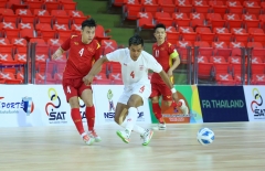 Trực tiếp futsal Việt Nam vs futsal Myanmar, 16h00 hôm nay 18/05