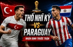 Tỷ lệ thắng Thổ Nhĩ Kỳ vs Paraguay: Cao đến khó tin - World Cup 2026