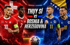 Trực tiếp bóng đá Thụy Sĩ vs Bosnia & Herzegovina: Đã có đội hình