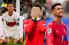 SỐC: Ronaldo lập kỷ lục tịt ngòi cực tệ ở World Cup lẫn Euro