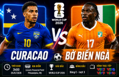 Xem trực tiếp Curacao vs Bờ Biển Ngà - World Cup 2026 ở đâu?