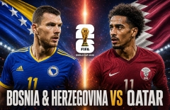 Link xem trực tiếp Bosnia & Herzegovina vs Qatar hôm nay 25/6 trên VTV - World Cup 2026