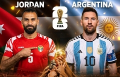 Dự đoán tỷ số Jordan vs Argentina: Con số kinh khủng!