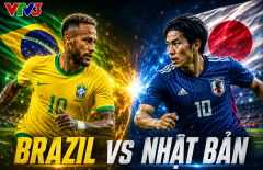 VTV3 trực tiếp bóng đá hôm nay 30/6: Brazil vs Nhật Bản