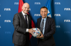 VFF vui mừng khi Chủ tịch FIFA đến Việt Nam dự khán chung kết AFF Cup