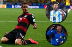 Klose nói thẳng về việc Messi phá kỷ lục ghi bàn ở World Cup