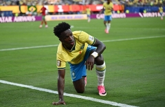 Vinicius chỉ thẳng lý do Brazil mất điểm trận ra quân World Cup 2026