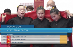 VIDEO: Ba cô gái bật khóc khi giành HCV cho đoàn TTVN