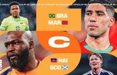 Siêu máy tính dự đoán kết quả bảng C World Cup 2026: Brazil chưa chắc thống trị bảng đấu