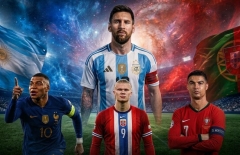 World Cup 2026: Messi 5 bàn, Mbappe và Haaland 4 bàn, Ronaldo có...số 7 trên áo