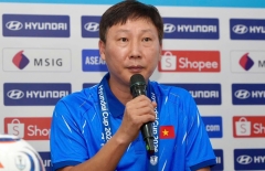 Họp báo HLV Kim Sang Sik sau trận bán kết lượt về AFF Cup 2026