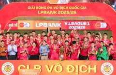 Lịch thi đấu lượt đi V-League 2026/27: Đương kim vô địch gặp thử thách lớn