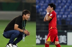 HLV Kim Sang-sik chia sẻ thật lòng về tấm thẻ đỏ của Đình Bắc
