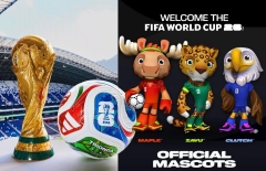 CHÍNH THỨC: World Cup 2026 công bố bộ ba linh vật đầy sắc màu
