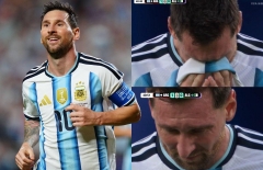 Messi bật khóc sau khi ghi bàn: 'Tôi đã trải qua những ngày...'