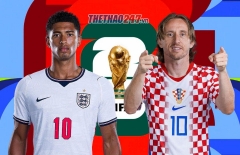 Link xem trực tiếp Anh vs Croatia hôm nay 18/6 trên VTV - World Cup 2026