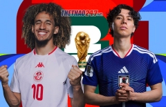 Link xem trực tiếp Tunisia vs Nhật Bản hôm nay 21/6 trên VTV - World Cup 2026