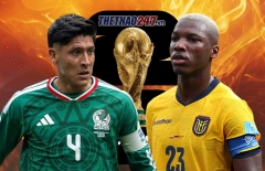 Trực tiếp bóng đá Mexico vs Ecuador, 8h00 hôm nay 1/7