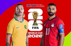 VTVgo VTV3 trực tiếp Úc vs Ai Cập, 1h00 ngày 4/7 - World Cup 2026