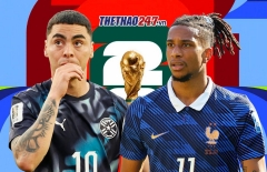 Link xem trực tiếp Paraguay vs Pháp hôm nay 5/7 trên VTV - World Cup 2026