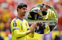 Thủ môn Courtois nghẹn ngào: 'Có thể đây là trận cuối cùng của tôi'