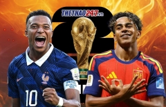 Trực tiếp bóng đá Pháp vs Tây Ban Nha, 2h00 hôm nay 15/7