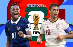 Link xem trực tiếp Pháp vs Tây Ban Nha hôm nay 15/7 trên VTV - Bán kết World Cup 2026