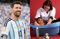 Messi thốt lên đầy cảm xúc về tấm ảnh gây sốt cùng Lamine Yamal