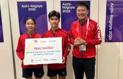 NÓNG: Việt Nam có huy chương đầu tiên tại ASIAD 2026