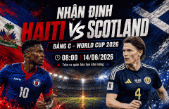 Xem trực tiếp Haiti vs Scotland - World Cup 2026 ở đâu?