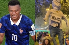 CĐV Paraguay đốt hình nộm Mbappe sau thất bại trước Pháp tại World Cup 2026