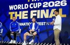 Messi dự cuộc họp báo kỳ lạ cùng Brady, Djokovic và Durant