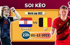 Dự đoán tỉ số kết quả Croatia vs Bỉ: Rượt đuổi ngoạn mục