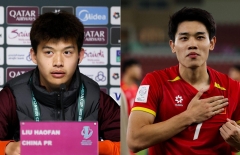 Đình Bắc khiến đội trưởng U23 Trung Quốc hiểu nhầm sau trận thua 0-3