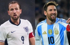 Messi hội ngộ dàn sao tuyển Anh tại World Cup 2026