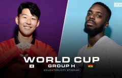 Siêu máy tính dự đoán kết quả Hàn Quốc vs Ghana: Cực kỳ khó đoán
