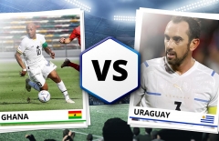 Lịch sử đối đầu Uruguay vs Ghana, 22h00 ngày 2/12