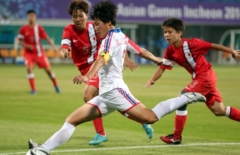 Video clip bàn thắng: Nữ Hàn Quốc 1-2 Nữ Triều Tiên (Bán kết Asiad 17)