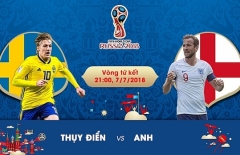 Đội hình CHÍNH THỨC Anh đấu Thụy Điển: Tam tấu xuất trận