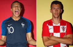 World Cup 2018: Lịch thi đấu trận chung kết Pháp vs Croatia