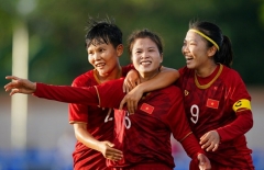 ĐT nữ Việt Nam được thưởng nóng sau trận hòa Thái Lan