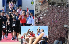 Croatia được chào đón như U23 Việt Nam trong ngày trở về