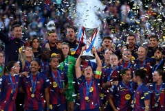 Thắng đậm 4-0, Barca chính thức vô địch Champions League