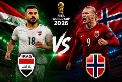 Trực tiếp bóng đá Iraq 0-0 Na Uy: Nhập cuộc hứng khởi