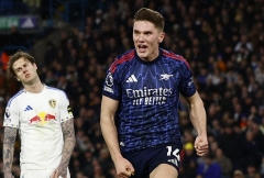 Trực tiếp Leeds 0-4 Arsenal: Thắng tưng bừng